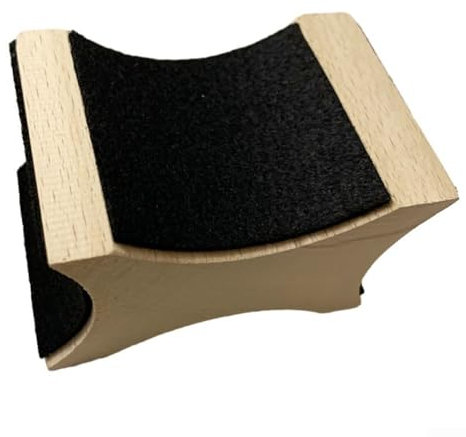 Gitarren-Nackenstütze für Gitarre, Holzsockel, Gitarrenhals-Halterung für E-Akustikgitarre, Bass