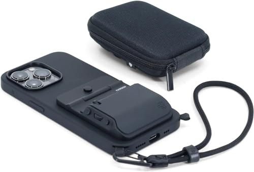 FJORDEN Camera Grip Pro Bundle for iPhone 15 Pro Max - Magsafe Compatible | Shoot Like A Pro With Dslr-Style Controls, Bluetooth Remote Shooting And Precision Manual Camera Adjustments On Iphone.