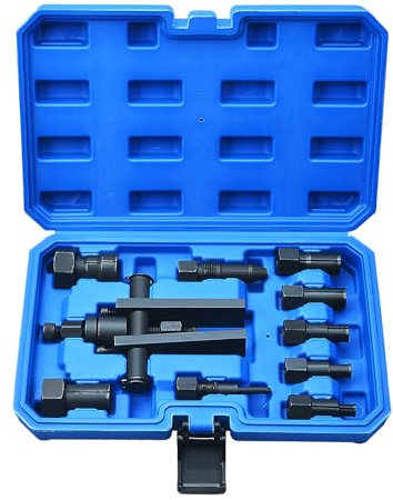 Zoomtools Kit di attrezzi per rimozione cuscinetti interni per moto, 10 pezzi, 8-25 mm