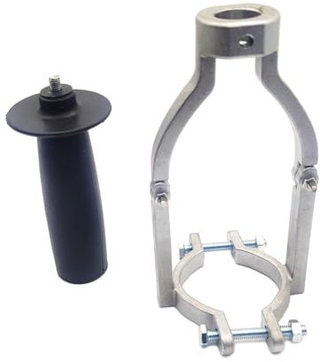 Milageto Adapter für Vierkantbohrer, Gelenkstemmer, stabiler Stemmaufsatz, Positionierungswerkzeug für Bohrmaschine, Silber