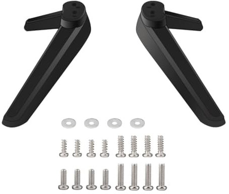 Vdaxvme Base universale per televisione Piedi Supporto per televisore Supporto da tavolo Staffa da tavolo Accessori con vite