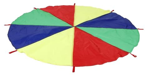 VICASKY Regenbogen-Regenschirm-Spielzeug Für Junge Mädchen Im Freien Griffe Kooperatives Spielzeug Outdoor-Spiel Für Junge Mädchen Spielzubehör Für Kindergarten