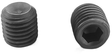 DEPYEE 2/10 Stück M6 M8 12,9 Sechskant-Sechskantschrauben Madenschrauben Innensechskantschrauben Qualität(10pcs,M8x50)