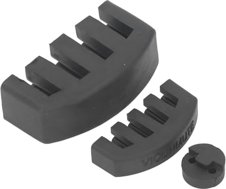 3-teiliger Gummi-Dämpfer für Violine, Cello, Violine, Cello, Dämpfer-Set für Violine, Cello, Dämpfer-Set, Krallen-Rundstil-Übungsschalldämpfer mit Gutem Dämpfereffekt,