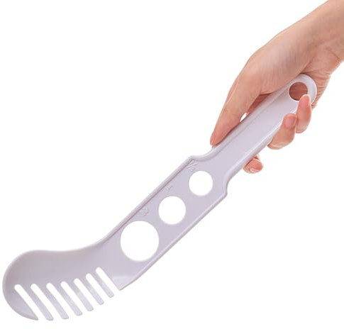 Outil de mesure de spaghetti – Louche à pâtes | Outil de contrôle des portions de pâtes | Cuillère doseuse à spaghetti | Ustensile de cuisine multifonction pour restaurants, écoles, maisons