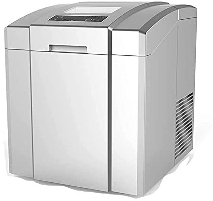 LYDBMYT Macchina per Il Ghiaccio da banco, 25 kg in 24 Ore, 914 cubetti Pronti in 10 Minuti, Macchina per Il Ghiaccio elettrica e Macchina per Il Ghiaccio Potabile compatta