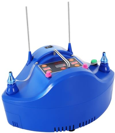 Luftballonpumpe Elektrisch,1200W Motor Ballonpumpe Elektrisch Klein with 4 Düse,Tragbar Luftballon Pumpe Elektro