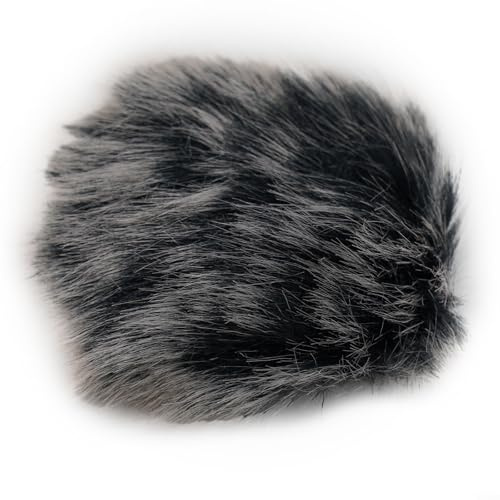 Mikrofon-Windschutzscheiben-Muff, kompatibel mit Lavalier-Mikrofonen mit 5, 12, 15 mm Durchmesser für effektive Windgeräuschreduzierung (B)