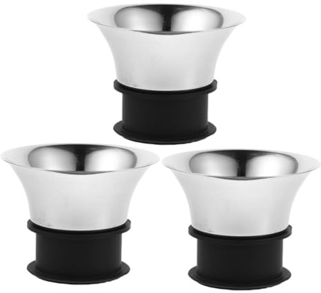 Garneck 3 Pièces Stainless Steel Pitcher Lids Wide Mouth Water Jug Replacement Caps With Anti-spill Design For Home Kitchen And Restaurant Use