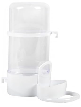 Didiseaon Automatic Hamster Feeder Transparent Hanging Food Dispenser for Small Pets Like Hedgehogs and Squirrels Thick Holder with Easy-clean Design Compact Automatic Feeder for Guinea Pigs