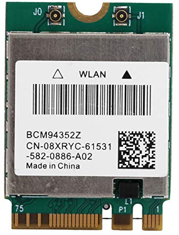 Tarjeta WLAN M.2, doble banda de alta velocidad hasta 867 Mbps, adaptador 802.11ac con cable de conexión para portátiles MacOS, juegos, oficina en casa, oficina