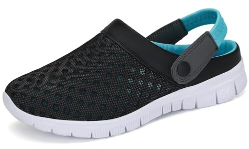 SAGUARO Zuecos para Hombres Mujer Verano Zapatillas de Playa Respirable Ligero Sandalias Tallas 36-48 EU