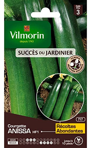 Vilmorin - Sachet graines Courgette Anissa HF1