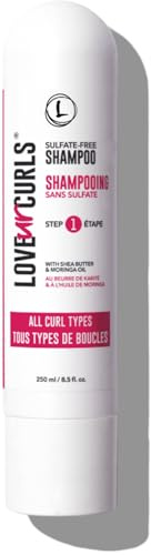 LUS Brands Love Ur Curls Sulfate Free Moisturizing Shampoo for Curly, Wavy, Kinky-Coily Hair, 200 ml
