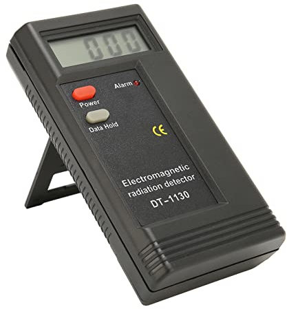 Bewinner Rilevatore di Radiazioni EMF Digitale LCD, Misuratore EMF Ad Alta Sensibilità, Tester di Radiazione di Campo Elettromagnetico Portatile per Casa, Ufficio, Esterno, Contatore Geiger