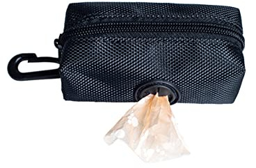 Spender für Hundekotbeutel Dispenser, Dog Poop Bag Holder, Hundekotbeutelhalter, Dog Poop Bag Dispenser, Kotbeutelspender, Leinenspender für Hundekotbeutel,Haustierhundekotbeutelspender, Schwarz
