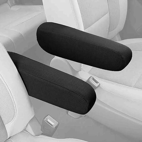 CHENNAN 2 Stück Armlehnenbezug Elastischem Autositz Armlehnenabdeckung | Armlehnenbezüge für Auto; schützt vor Schmutz & Flecken; einfach auf- und abziehen; passend für PKW, SUV & Wohnmobile