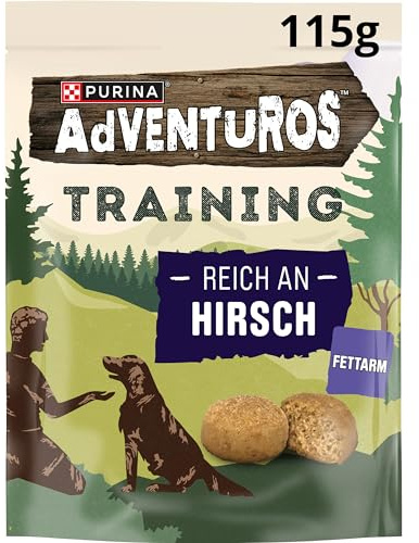 PURINA AdVENTuROS Training hundgodis, rik på hjort, 6-pack (6 x 115 g)