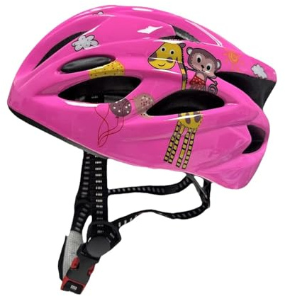 Casque Vélo Enfant Réglable (48-55CM) - Protection pour Trottinette et Skateboard - pour Filles et Garçon