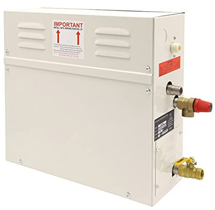 Chauffe-sauna, 1 2KW Générateur de douche à vapeur Kit de douche à vapeur économique Générateur de douche d'origine Sauna résidentiel Sauna Small Steam Baign Générateur, Chauffage rapide