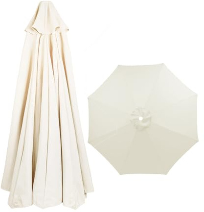 KDQRMVV Replacement Parasol Canopy 3.0m 3.5m/8 Arms garden parasol replacement canopy for cantileve Umbrella