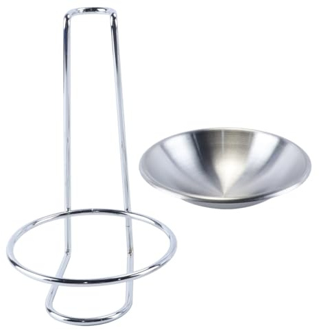 Orivin Stainless Steel Cooking Spoon Holder Kitchen Utensil Stand Stove Soup Spoon Rest