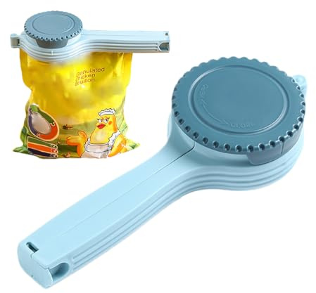 Verschlussclips Mit Ausschütter - Clip Für Tüten | VerschlussClip Für Beutel | Beutelclip | Kaffeebohnen Verschluss | Bag Clip For Food Snack | Tütenverschluss | Lebensmittel Tütenverschluss