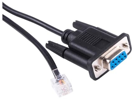 ChunLK Câble réseau DB9 à Rj11 Rj12 Rj45 LAN, câbles de Console série 6p4c 6p6c 8p8c Rs232 for Communication Pas à Pas Sevo Drive(Customize Pinout)