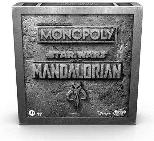 Hasbro Monopoly Star Wars The Mandalorian, Spiel in Box, inspiriert von der TV-Serie The Mandalorian