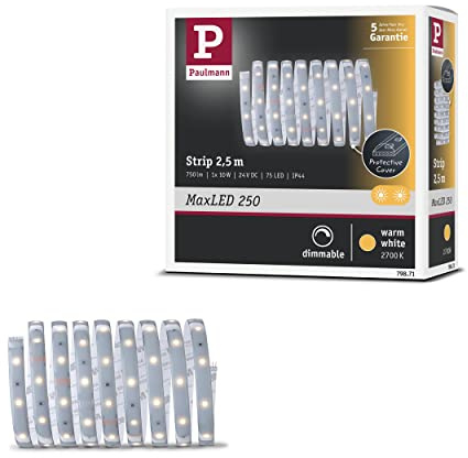 Paulmann MaxLED 250 Stripe 2,5m Warmweiß IP44 Prot