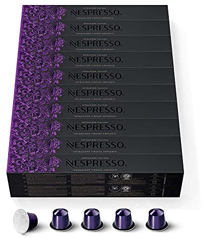 Nespresso Original - Assortiment Arpeggio Original - 200 Capsules Café | Utilisation avec machines Nespresso Original - Extraction Ristretto ou Espresso - Compatible avec mousseurs à lait
