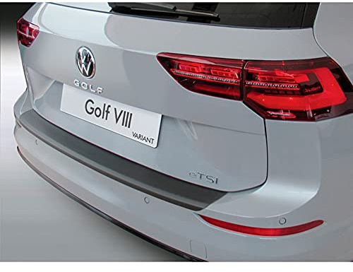 RGM ABS Heckstoßstangenschutz passgenau | kompatibel mit Volkswagen Golf VIII (CD) Variant 2020- incl. GTI & R Schwarz