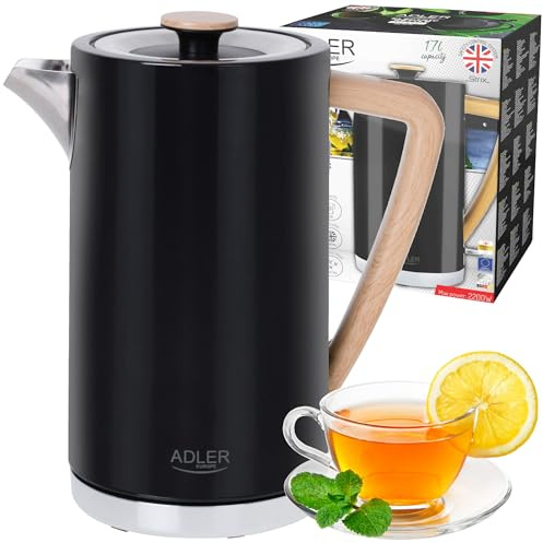 Adler ad 1347b AD 1347 Wasserkocher 1.7L Schwarz