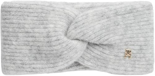 Tommy Hilfiger TH Timeless Headband Stirnband Damen, Grau (Light Grey Melange), OS
