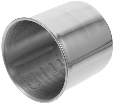 Cabilock Lot De 5 Tasses À Mesurer Pour Farine Seau À Riz Tasse À Mesurer Pour Centre De Table De Cuisine Récipient À Usage Commercial Compatible Avec Le Four