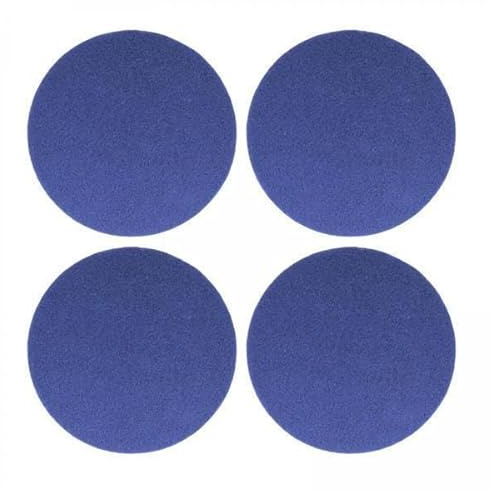 FytStycale 2x 4 Pièces Tampons à Récurer Ronds 16,5 Cm Serpillières de Nettoyage de Sol pour Parquets En Carrelage de Bois Dur et Autres Serpillères à Récurer
