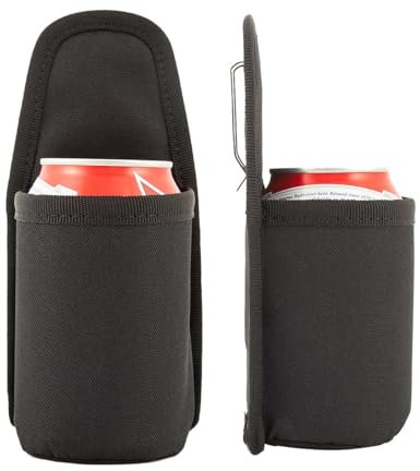 Biergürtel, Nylon-Bierholster, Flaschenhalter, Bierholster, Gürtelhalter, Grill-Bier, Geschenke für Männer, Vatertag, Weihnachten, Biertrinker/Liebhaber, Bierzubehör für Reisen