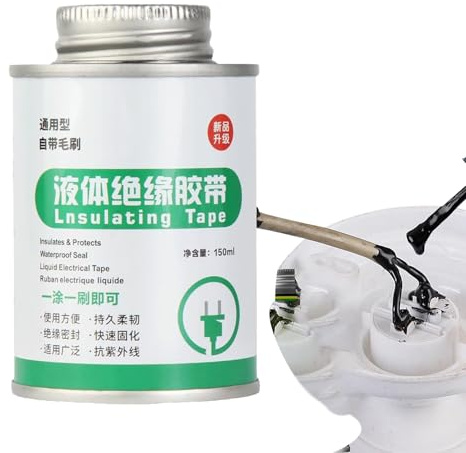 Cinta líquida, electricidad líquida | Cinta aislante de líquido resistente al calor - cinta eléctrica líquida garantiza el rendimiento de dispositivos electrónicos y electrodomésticos. Ideal para