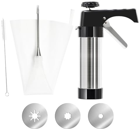 BUBEFSKD Traditional Spanish Churro Making Machine Treat Maker Cookie Press For Home Cook And Snacks Enthusiasts Churro Maker