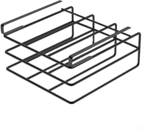 Solution de rangement efficace de cuisine avec support de planche à découper sous étagère en métal, pour organiser les planches à découper, les couvercles de casseroles et les feuilles de cuisson