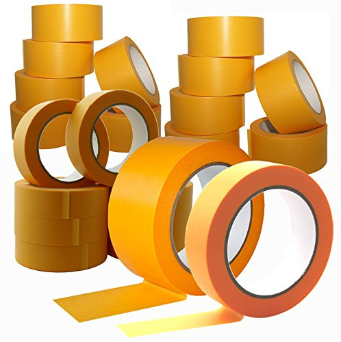 32 Rollen Malerband, Goldband, Abklebeband, Klebeband 30mm x 50m