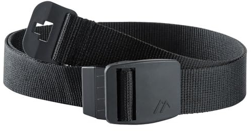 Maier Sports Eco Belt, Gürtel, Bequemer Outdoorgürtel mit Kunststoffschließe für Männer und Frauen, Extrem leicht, Stufenlos verstellbar, Perfekter Sitz