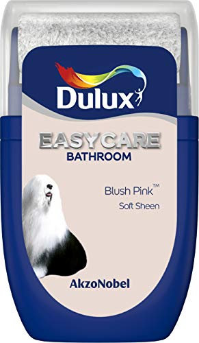 Dulux Easycare Bathroom Tester Paint, Blush Pink, 30 ml