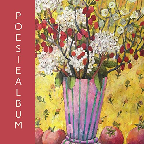 Poesiealbum für Erwachsene: Stilvolles Erinnerungsalbum und Freundebuch zum Reinschreiben, Blumenmotiv, künstlerisches Tagebuch