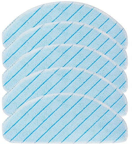 5 Stück Waschbares Reinigungstuch für Ecovacs Deebot T9 Serie T8 Serie | Ersatzteile for T9 AIVI T9 PRO T9 MAX T8 T8+ T8 Max T8 AIVI N8 N8+ N8 Pro N8 Pro+ für yeedi vac 2 pro
