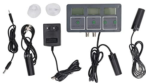 Wifi Wasserqualitätstester für Aquarien, APP-Steuerung 8 in 1 Multiparameter-Wasserqualitätstester S.G PH EC SALT ORP TDS CF TEMP 8 in 1 Wiederaufladbar