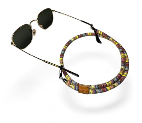 Cordón para Gafas Sayari Baleares, + llavero, + repuestos y caja, hecho a mano en España calidad A+. Baleares