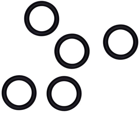 SKIR'CO (10 st) O-ringar av gummi 12 x 2,5 mm, universal tätningsringar, nitrilgummi O-ringar, gummibrickor, tätningsringar