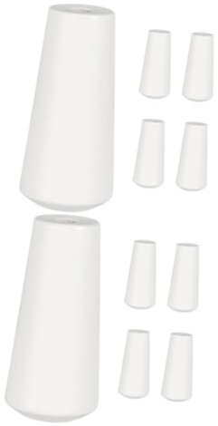 2 Sätze Rollo Aus Bambus Jalousie-kordel-quaste Blinde Anhänger Fallen Schirmkordel Quasten Jalousien Ziehen Schnüre Zugende Für Fensterjalousien Vorhänge Holz Weiß 5 Stück * 2 Cabilock