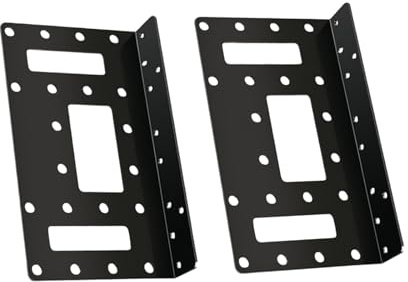Qsvbeeqj Cage d'entraînement en acier 2 5 pouces 3 5 pouces Disque dur haute capacité Classe d'expansion interne pour stockage de données vidéo de jeu